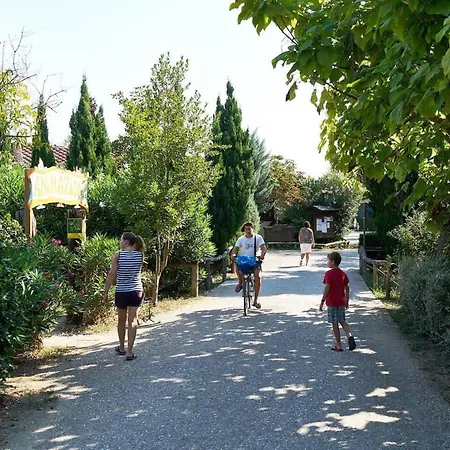 Comfortable Campsite-chalet G16 Tuscany Near Sea 木屋